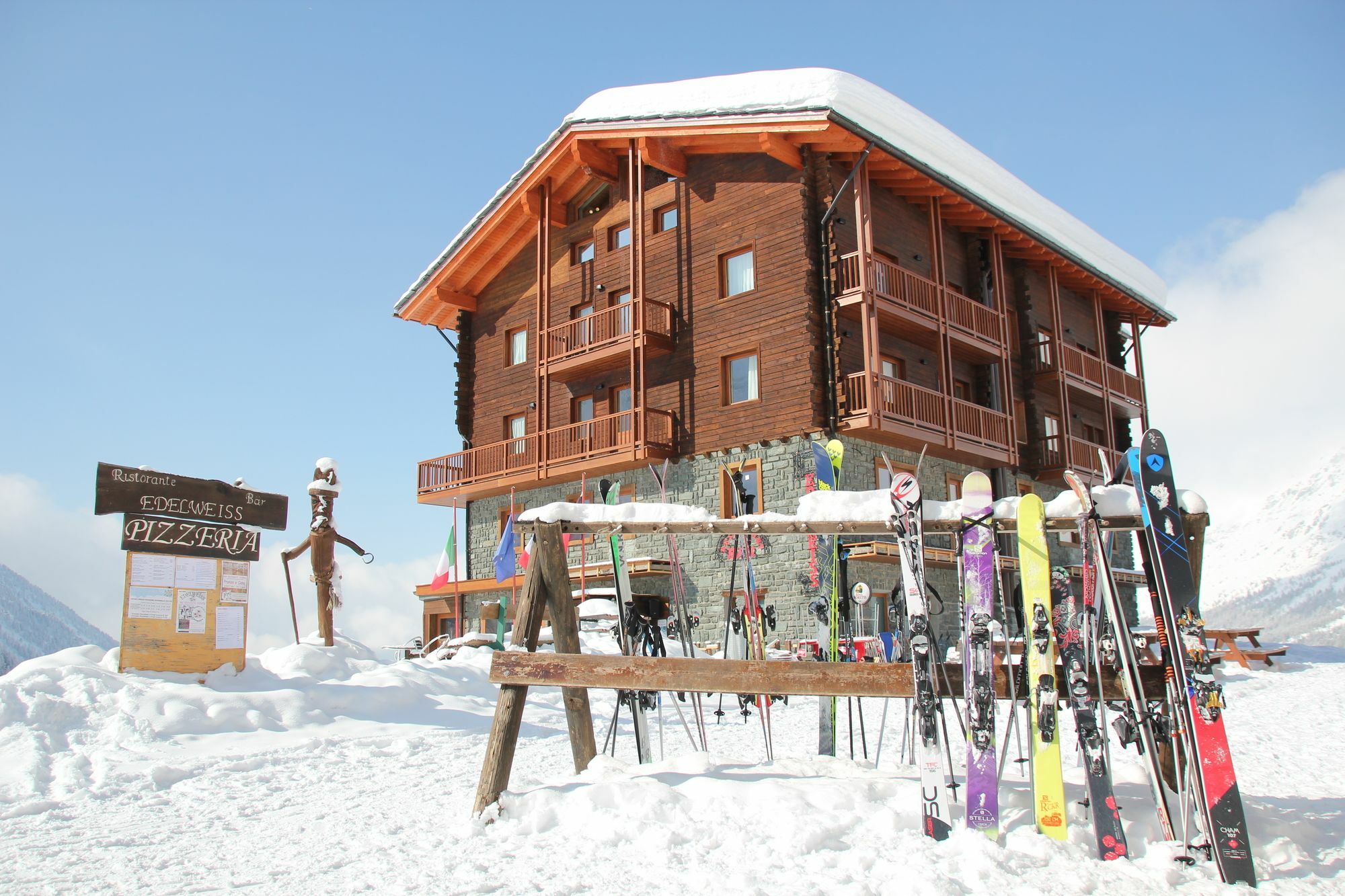 Maison Fosson Aparthotel Champoluc Eksteriør bilde